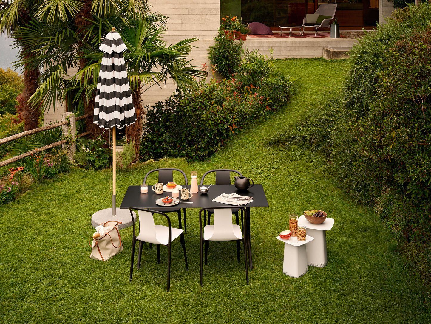 Outdoor Metal Side Table