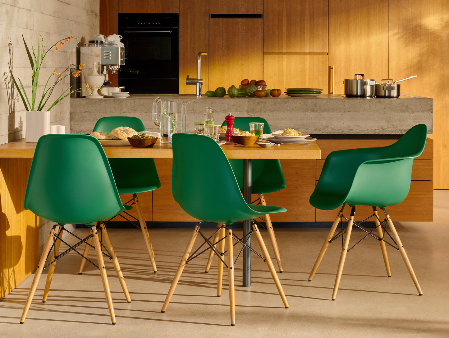 Vitra Eames DSW Plastic Side Chair