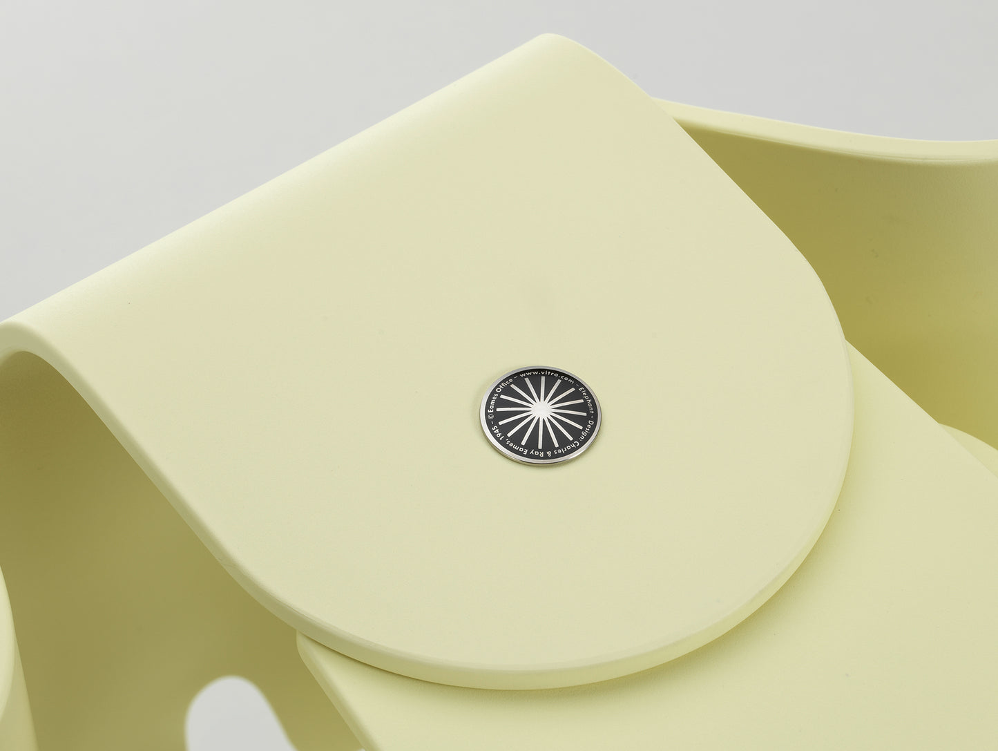 Eames Elephant RE by Vitra - Canary