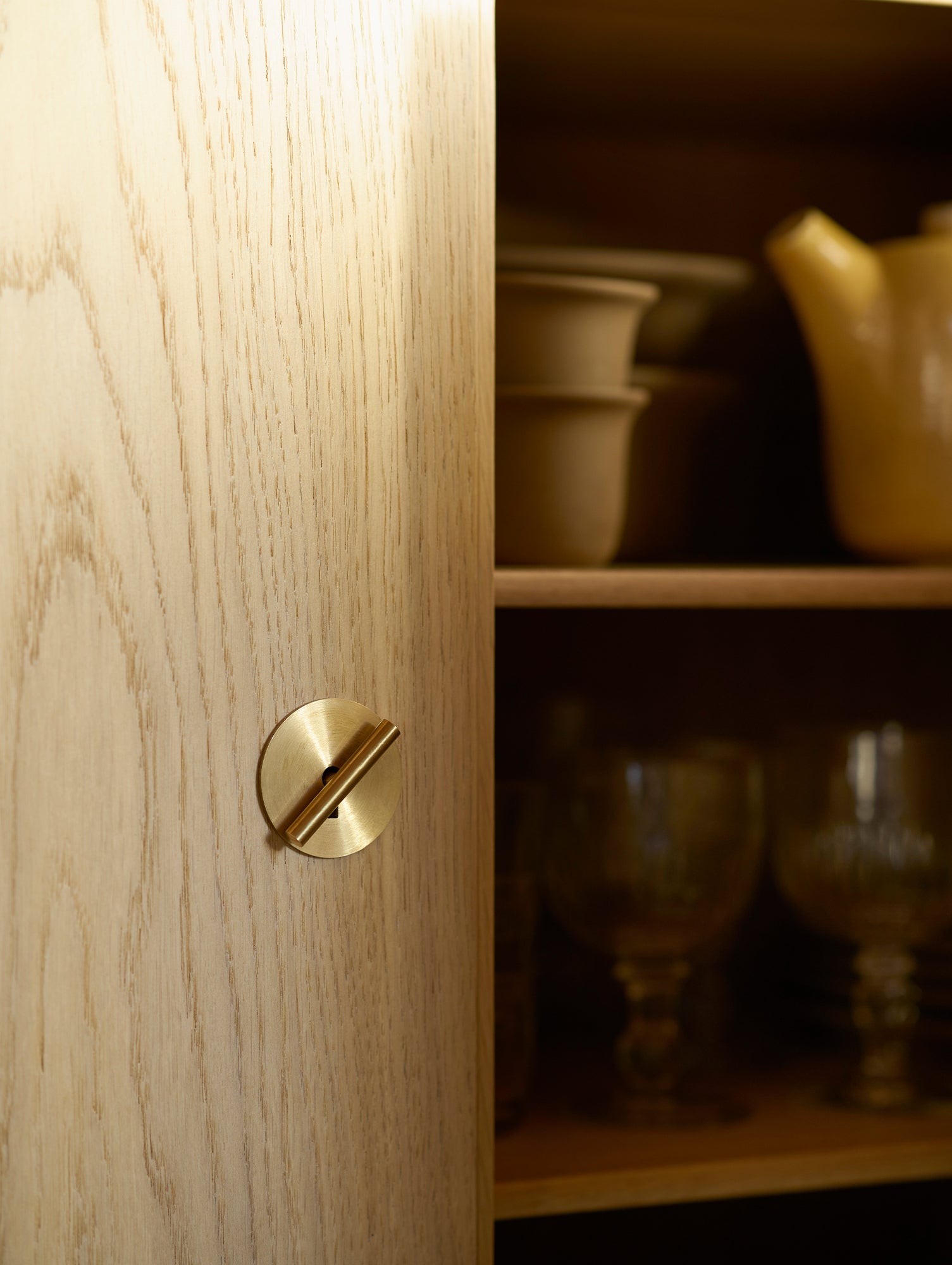 A232 Sideboard Shelf and Drawers by FDB Mobler