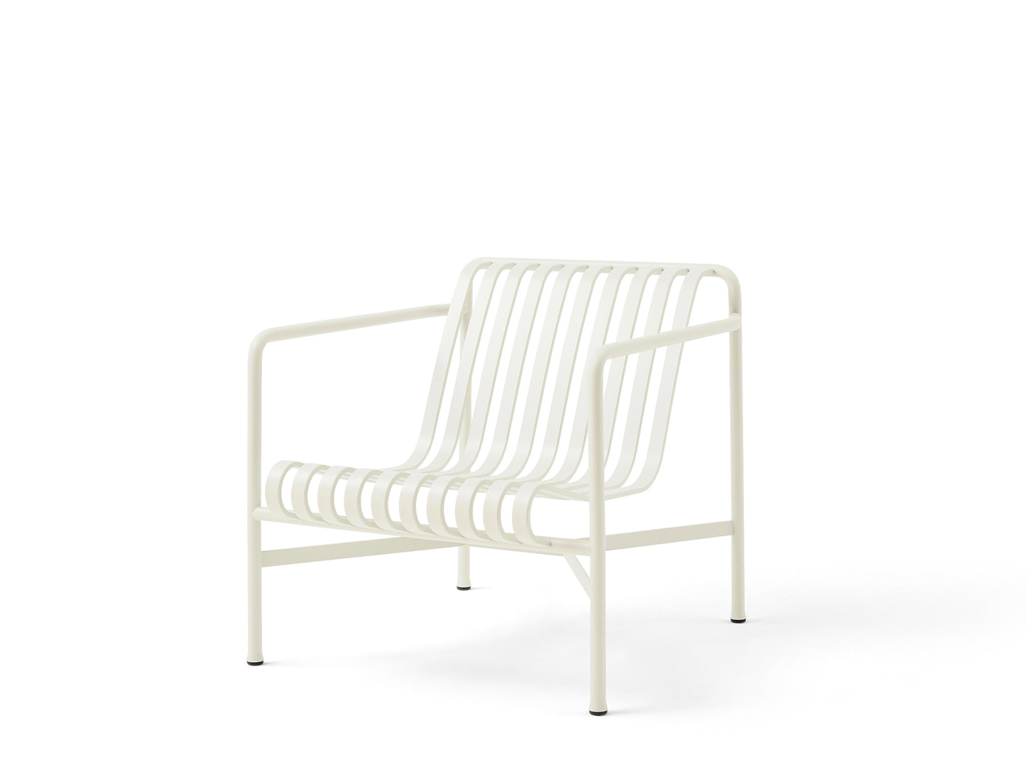 Palissade Lounge Chair, Low, Cream White