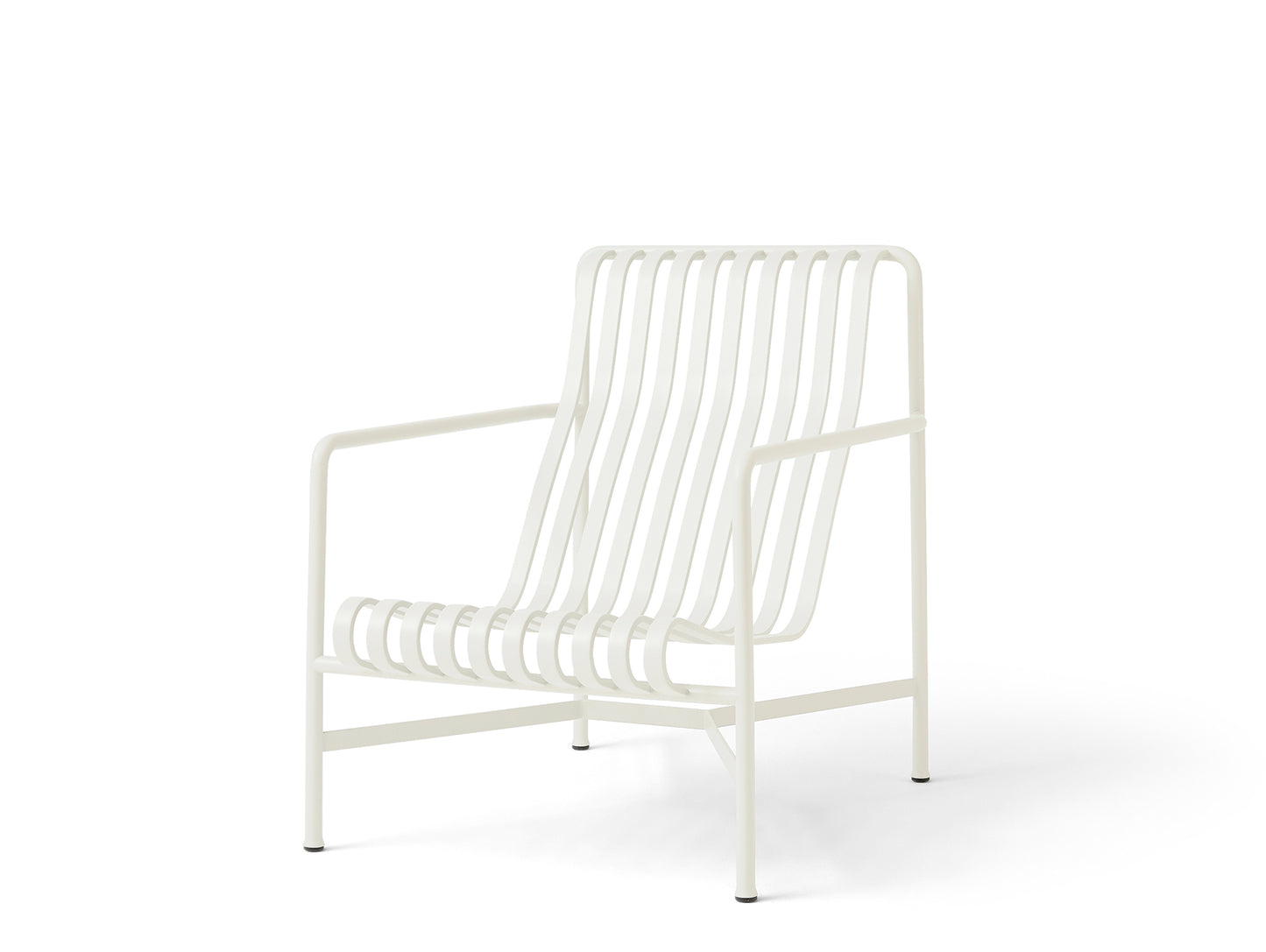 Palissade Lounge Chair, High, Cream White