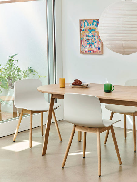Triangle Leg Table by HAY Really Well Made