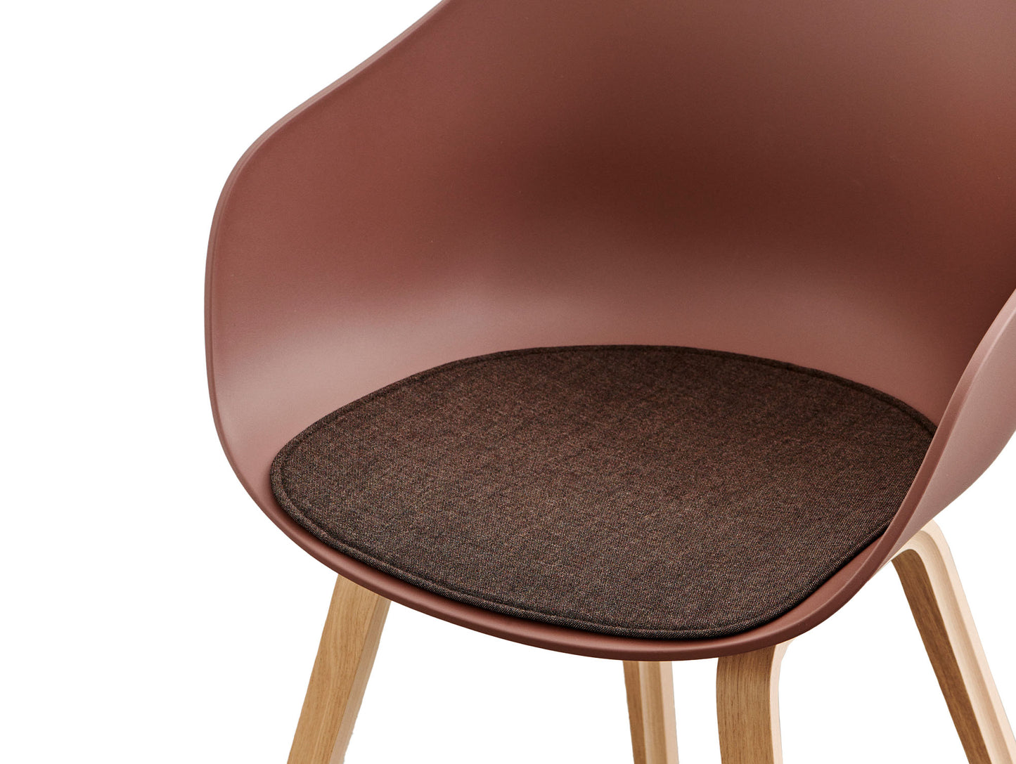 About A Chair (AAC) Seat Pads by HAY - Soft Brick Shell / Remix 356 Seat Pad