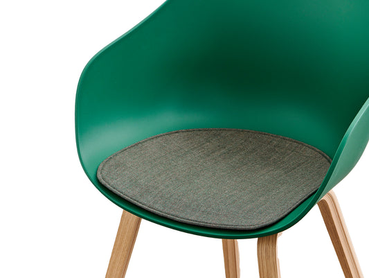 About A Chair (AAC) Seat Pads by HAY - Atlas 931 / Teal Green Shell