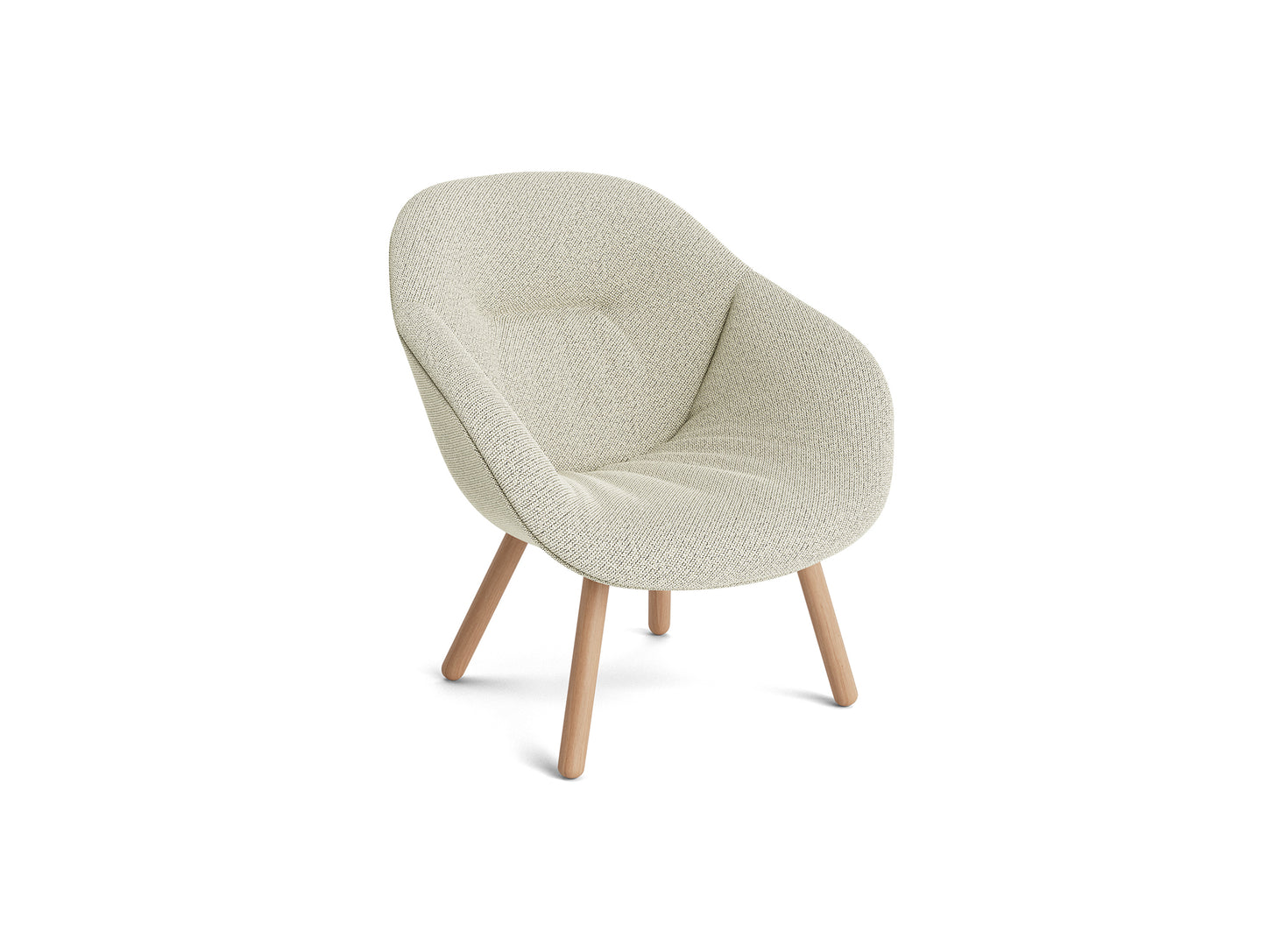 About A Lounge Chair - AAL 82 Soft by HAY / Coda 100 / Lacquered Oak Base