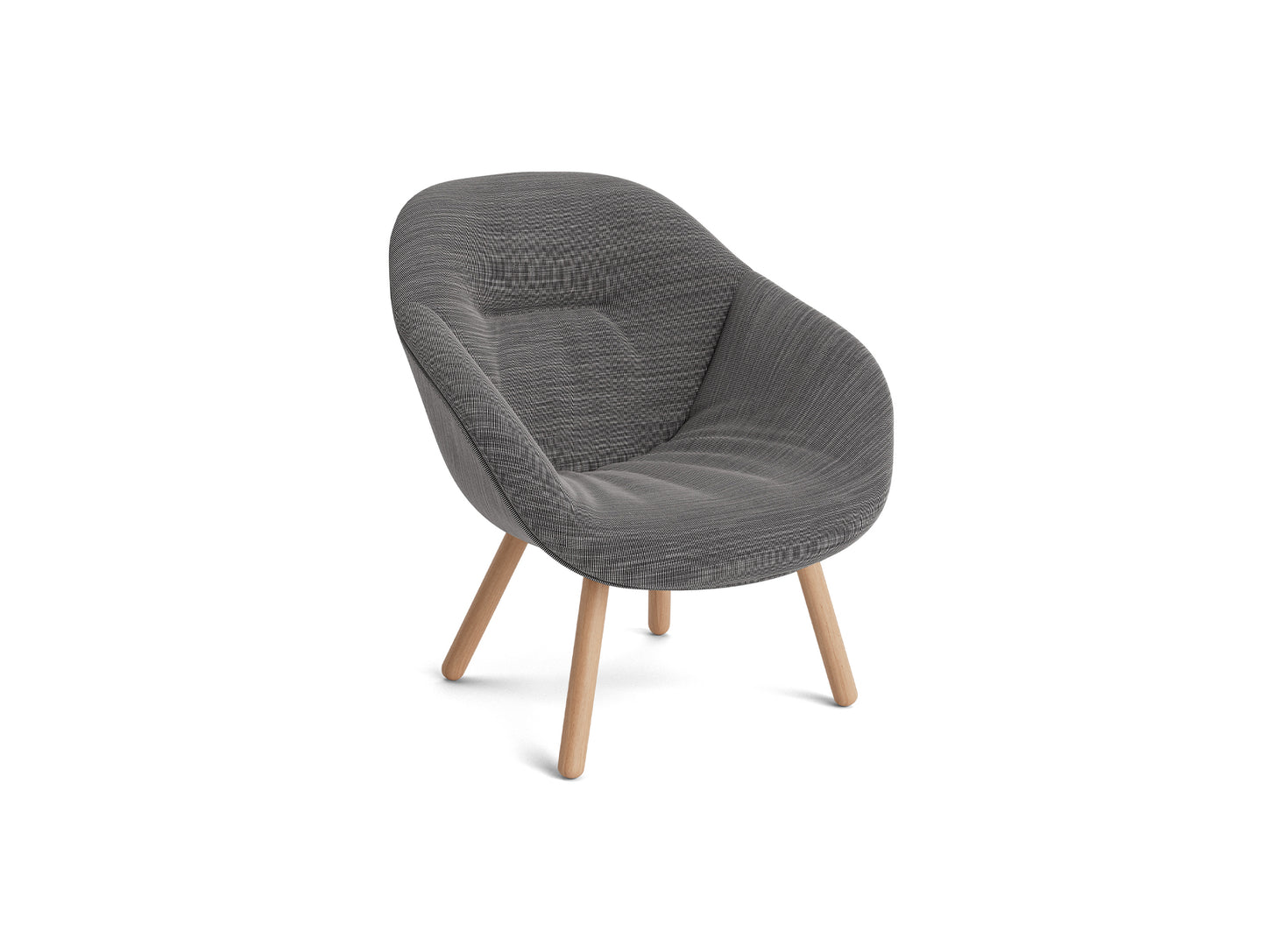 About A Lounge Chair - AAL 82 Soft by HAY / Raas 142 / Lacquered Oak Base