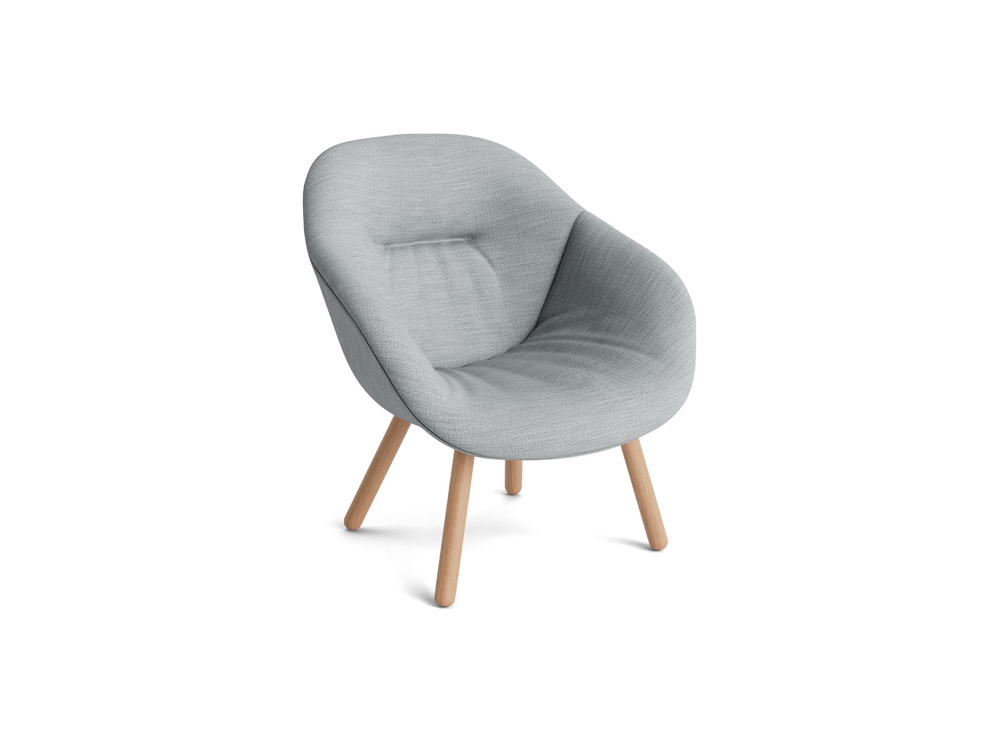 About A Lounge Chair - AAL 82 Soft by HAY / Remix 123 / Lacquered Oak Base