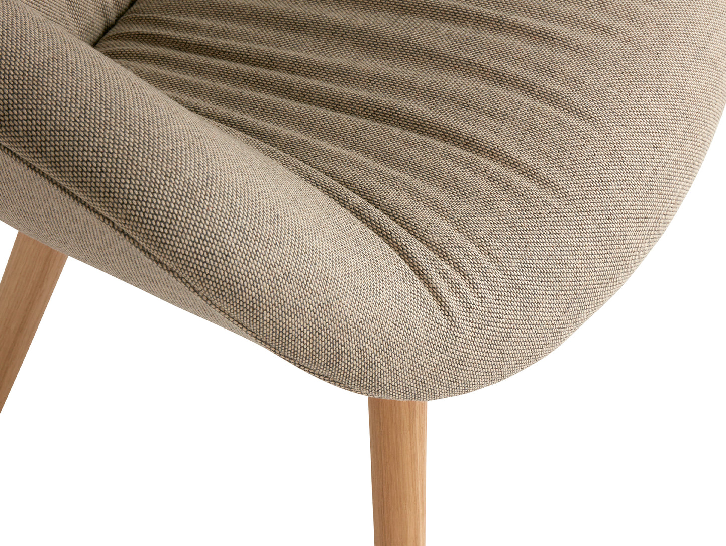 About A Lounge Chair - AAL 82 Soft by HAY / Re-wool 218 / Lacquered Oak Base