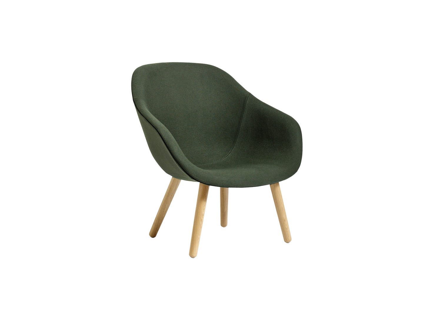 About A Lounge Chair - AAL 82 by HAY / Steelcut 975 / Lacquered Oak Base