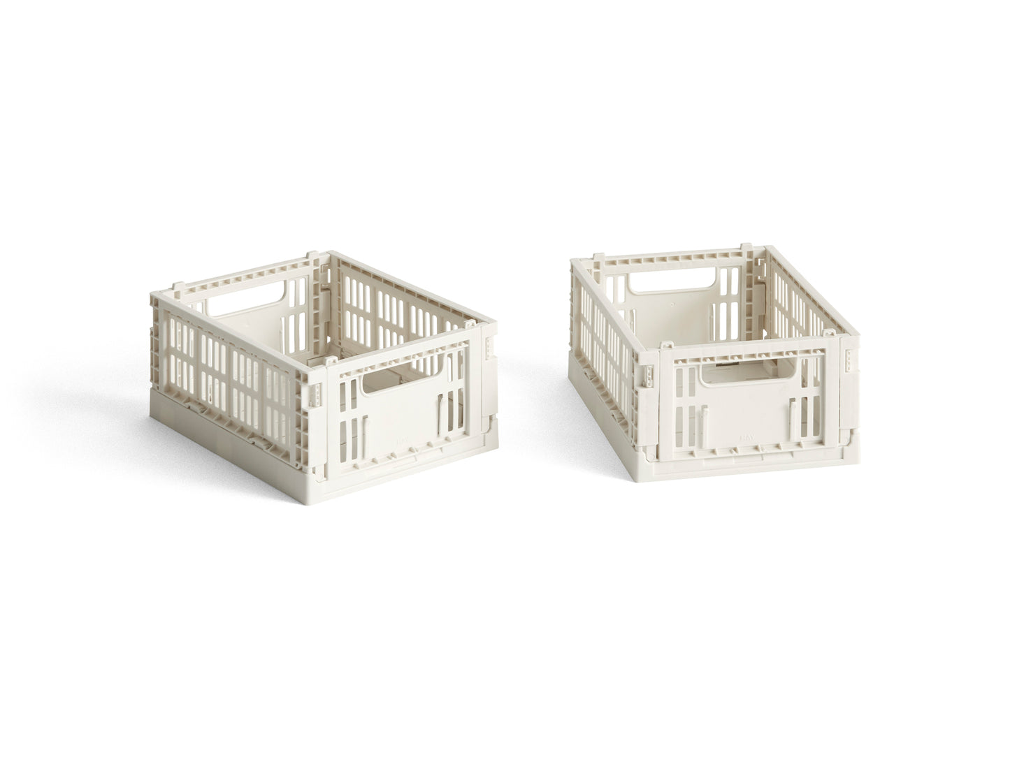 Colour Crate Mini - Set of 2 by HAY - Off White