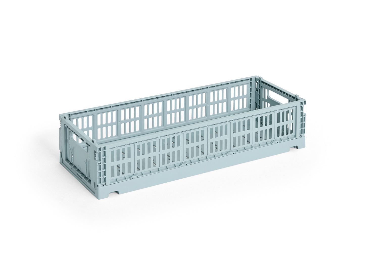 Colour Crate Mini Oblong by HAY - Dusty Blue