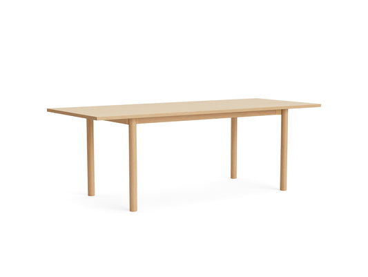 Annex Table Overhang by HAY - L220 cm / Oak Veneer Tabletop / Solid Oak Legs