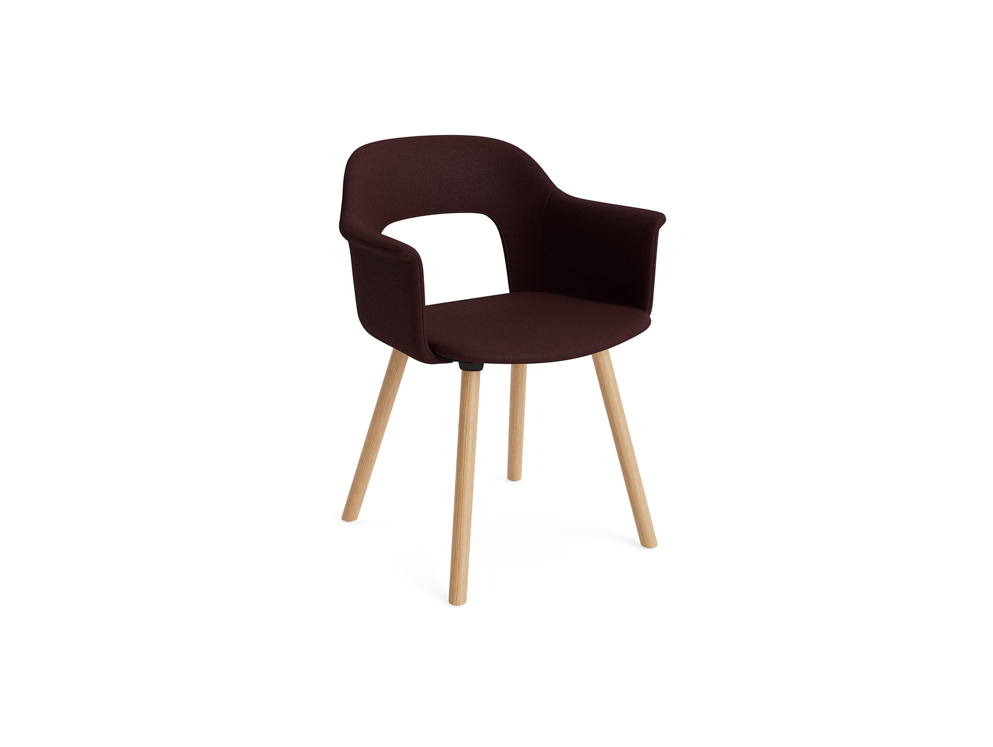 Layout Armchair 224 by HAY - Lacquered Oak Base / Vidar 693