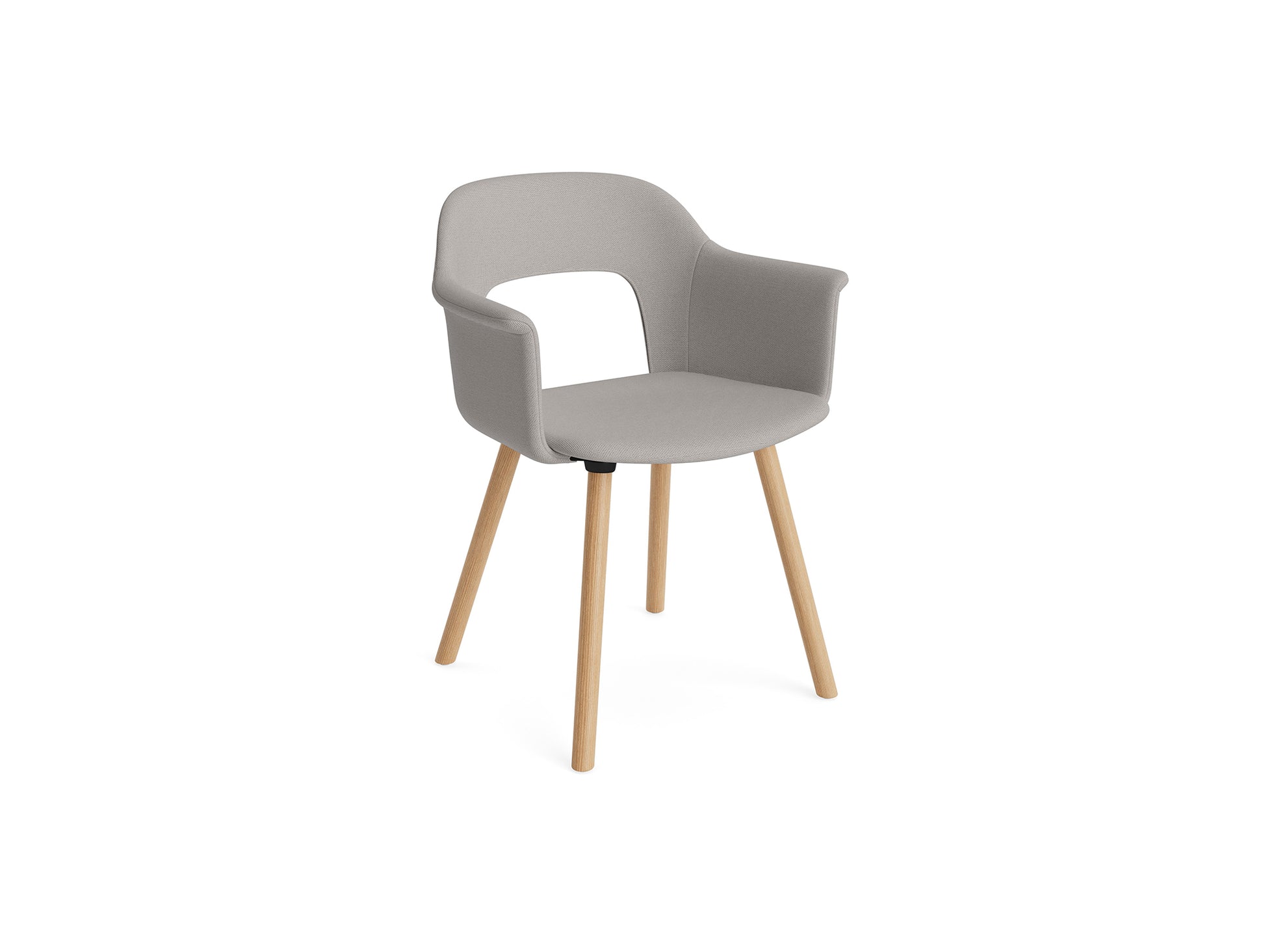 Layout Armchair 224 by HAY - Lacquered Oak Base / Autumn 0101