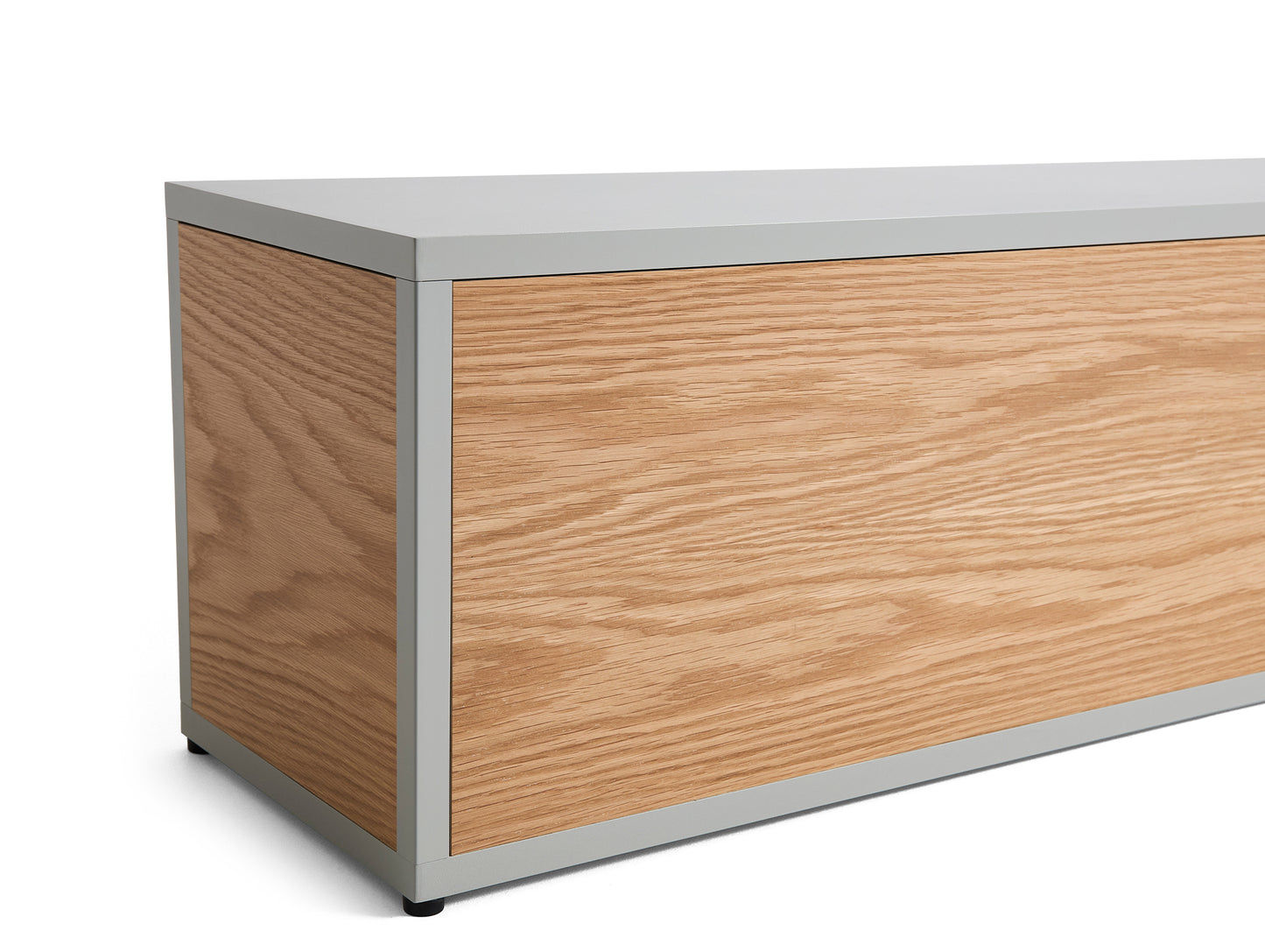 New Order Shelving Combination 104 by HAY - Light Grey