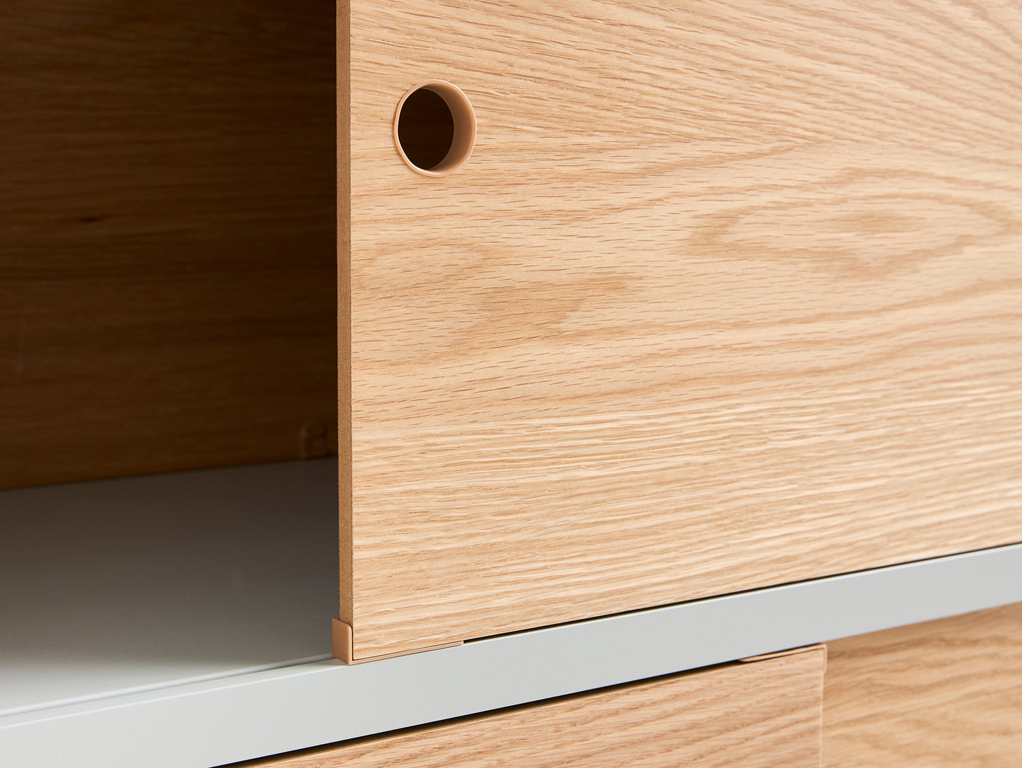 New Order Shelving - Combination 304 in Light Grey by HAY