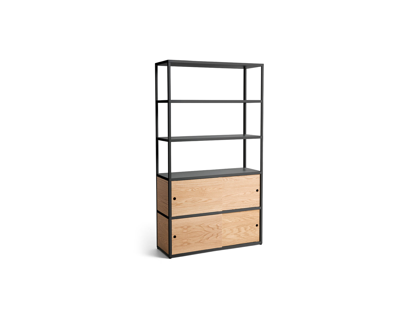 New Order Shelving - Combination 503 by HAY - Charcoal
