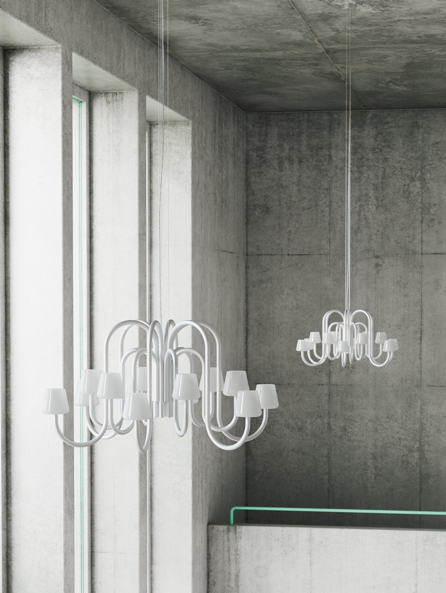 Apollo Chandelier by HAY - 12 Arms