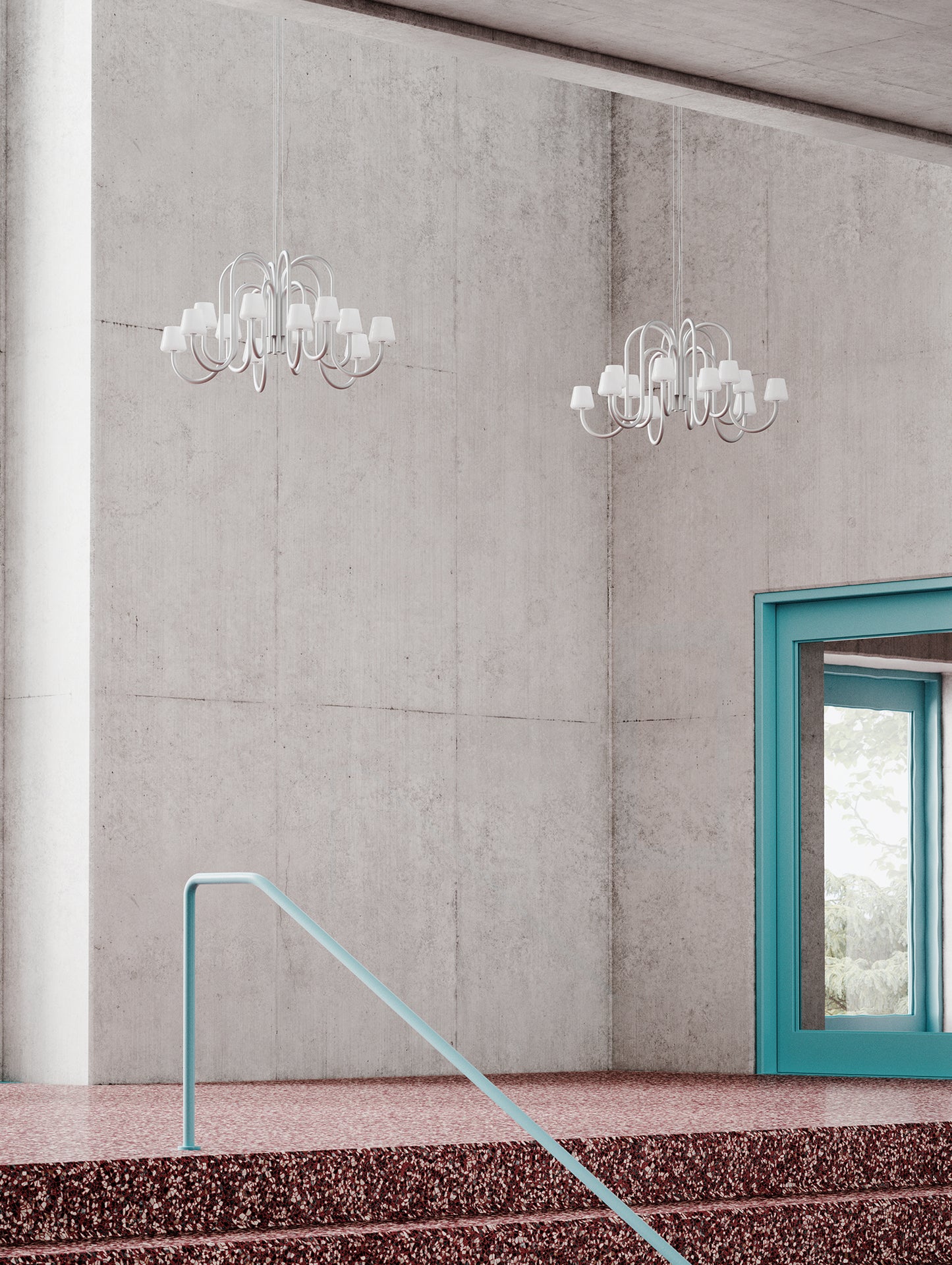 Apollo Chandelier by HAY - 12 Arms