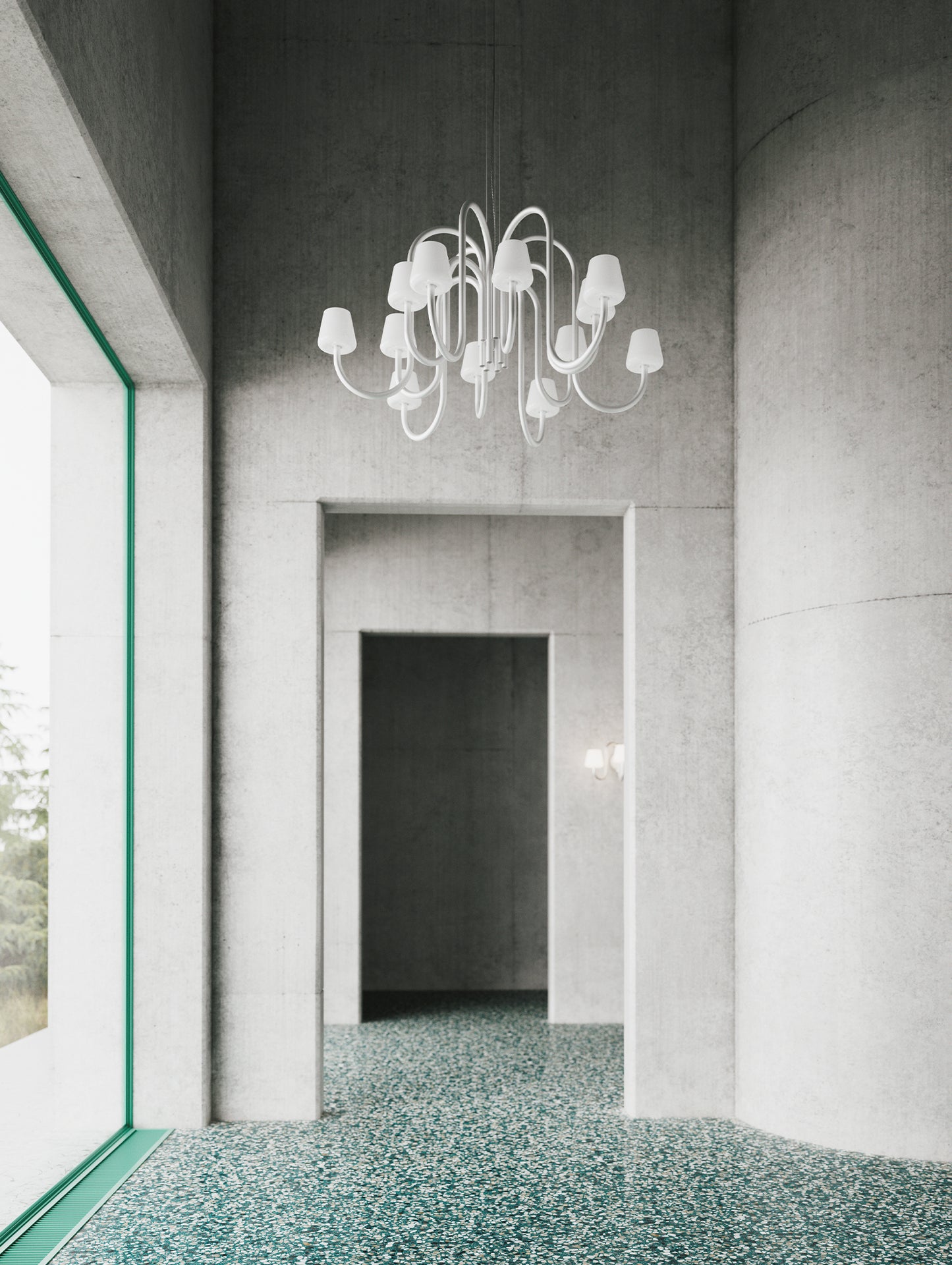 Apollo Chandelier by HAY - 12 Arms