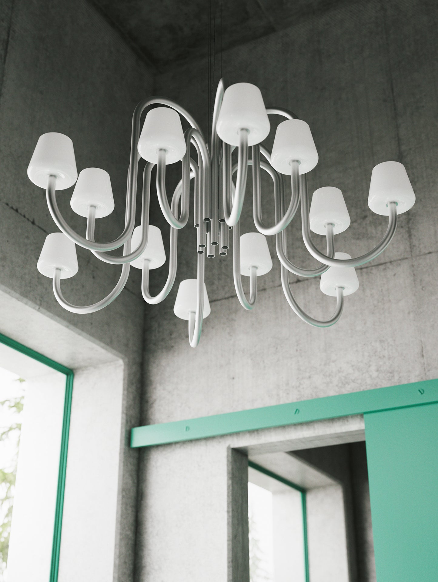 Apollo Chandelier by HAY - 12 Arms