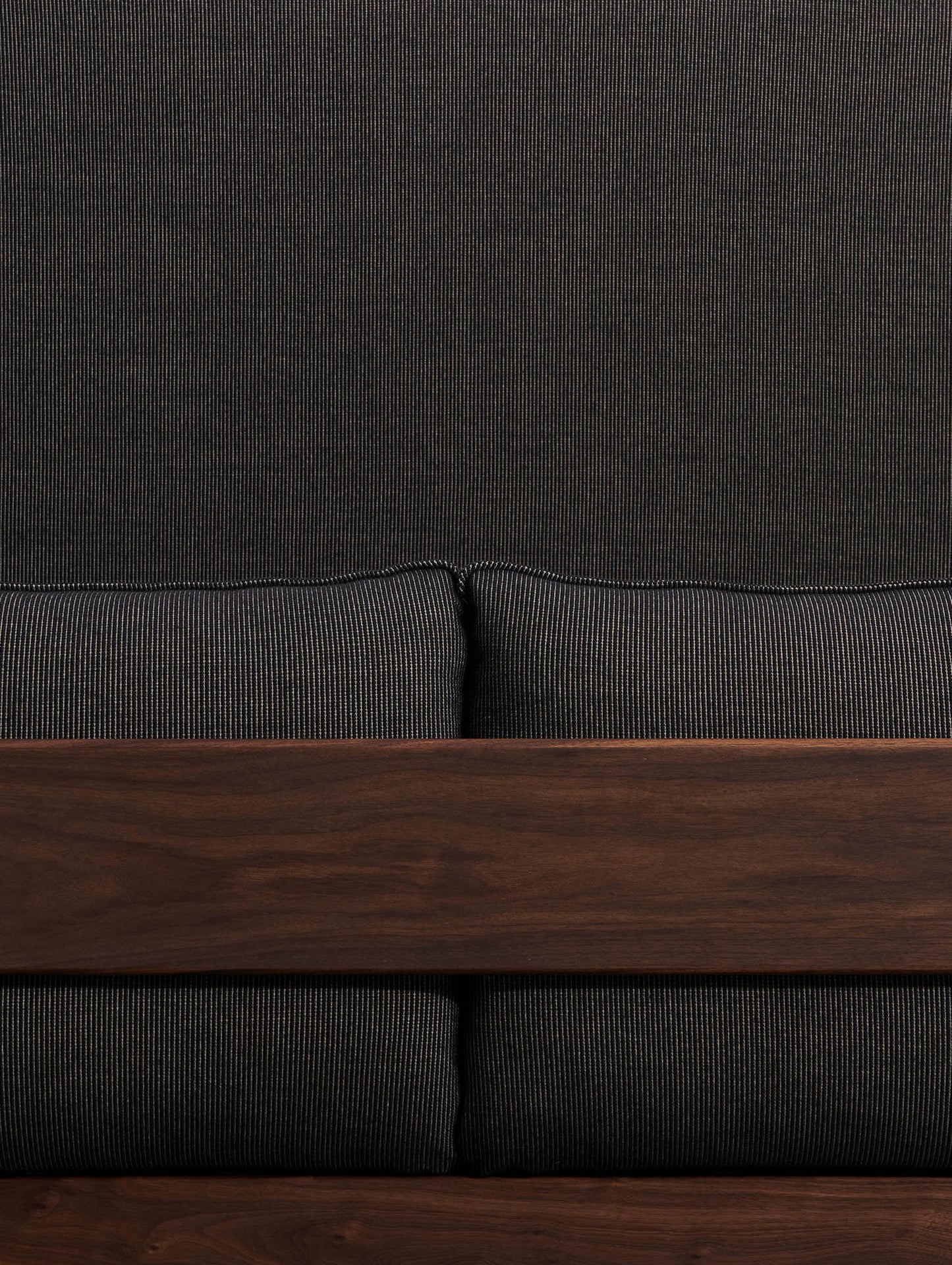 Arbour 2-Seater Sofa by HAY - Oiled Waxed Walnut / Yuma 1010