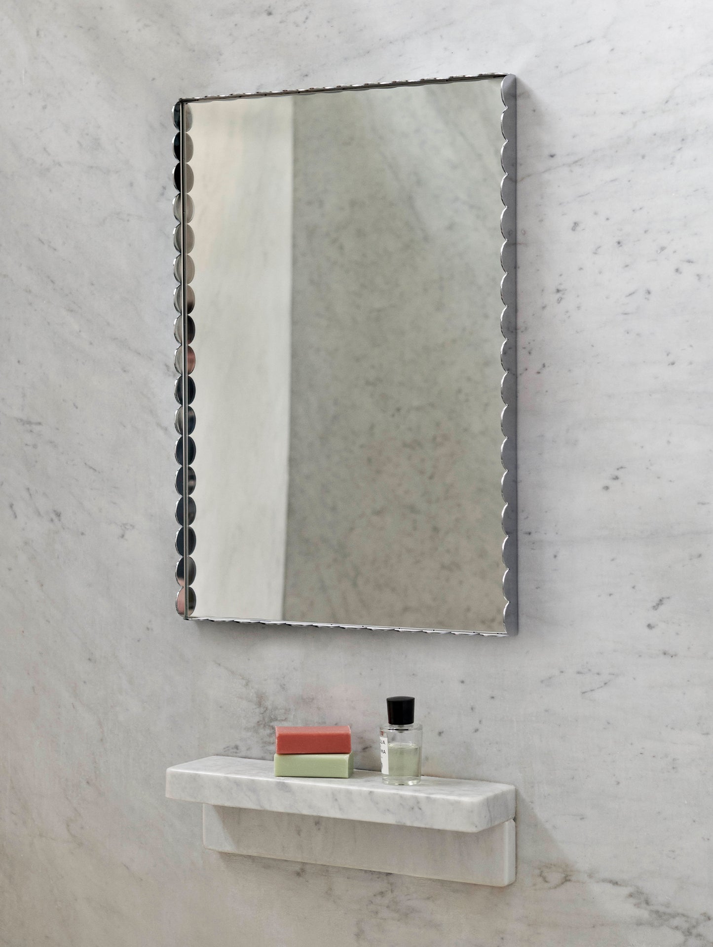 Arcs Mirror by HAY - Rectangle Small (43.5 x 61.5 cm)