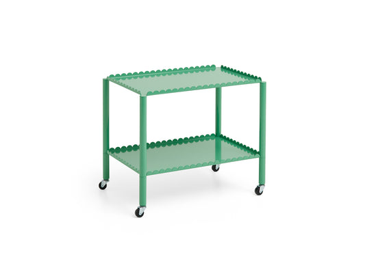 Arcs Trolley by HAY - Low / Jade Green