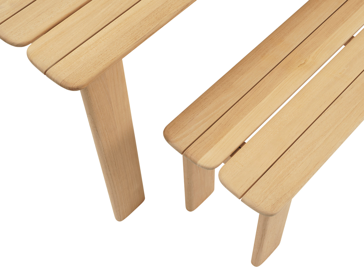Assemble Table and Bench by Muuto