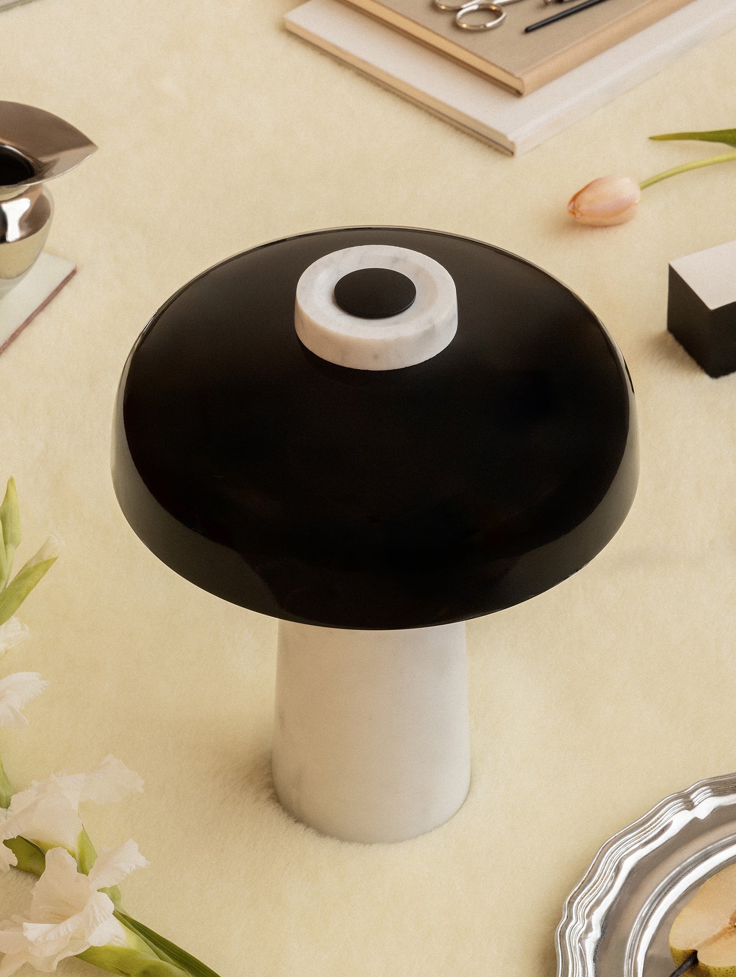 Reverse Table Lamp by Audo Copenhagen - Carrara Marble
