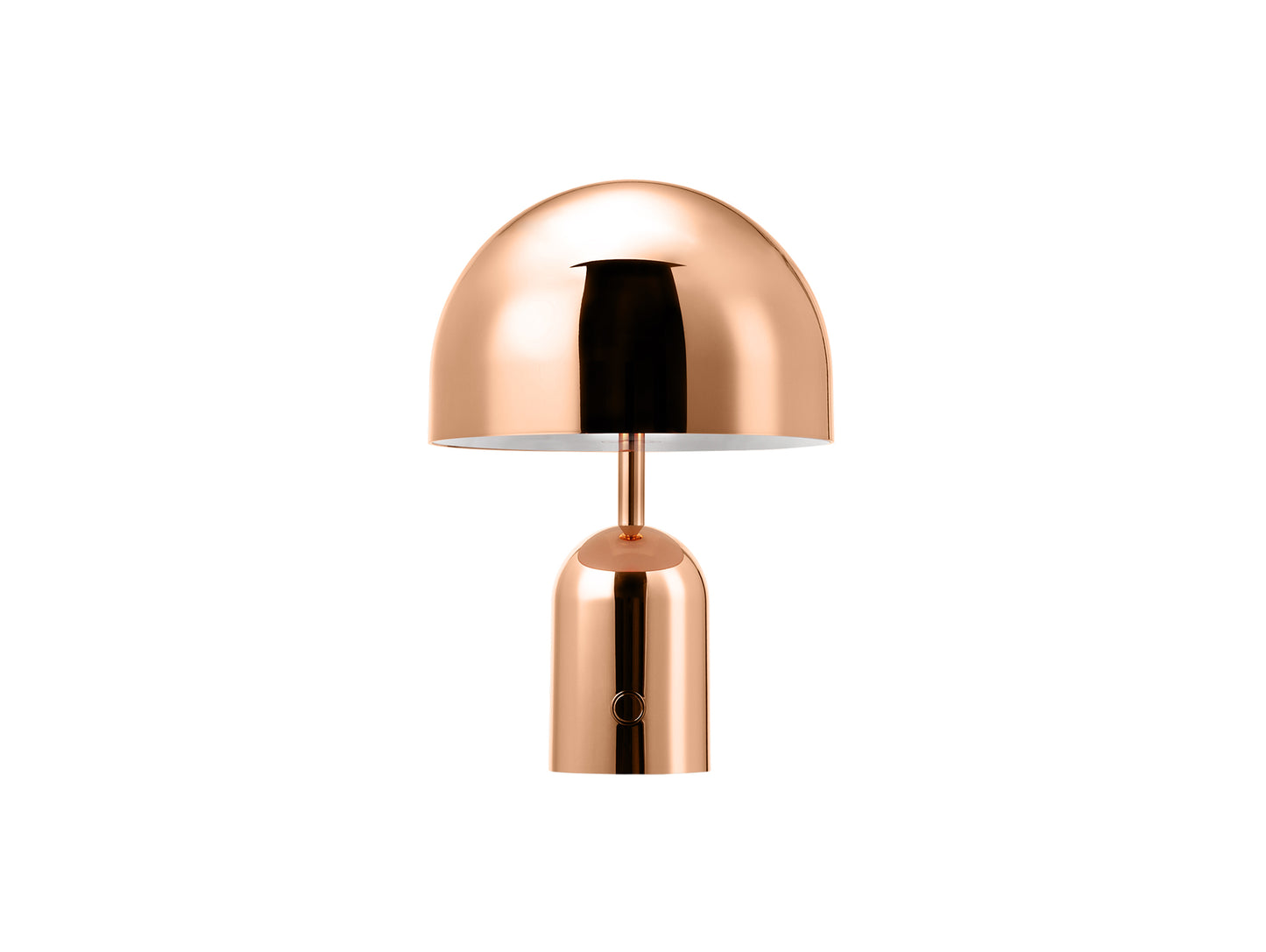 Bell LED Portable Lamp by Tom Dixon - Copper