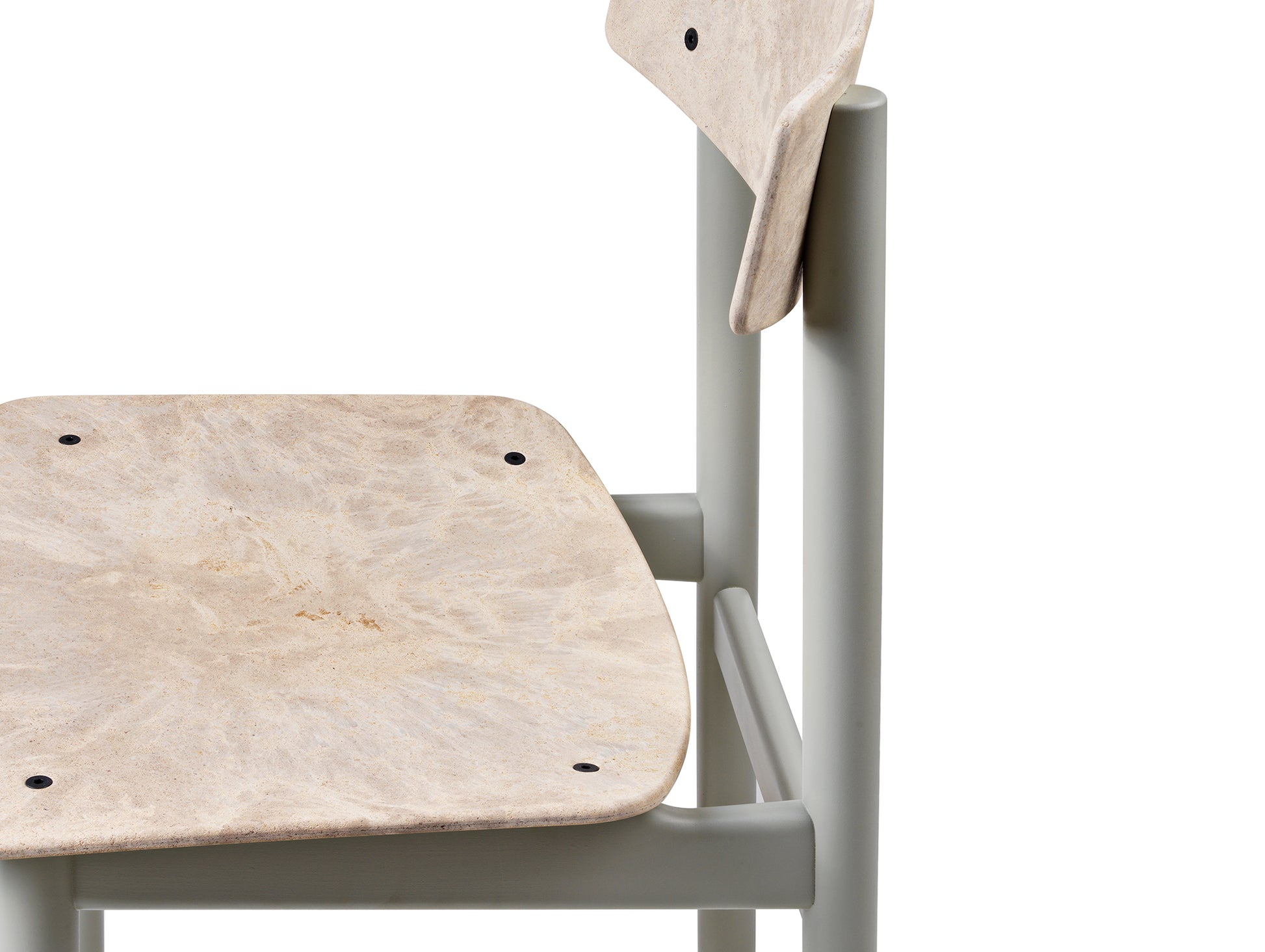 Conscious Chair 3162 by Mater - Grey Beech / Wood Waste Grey