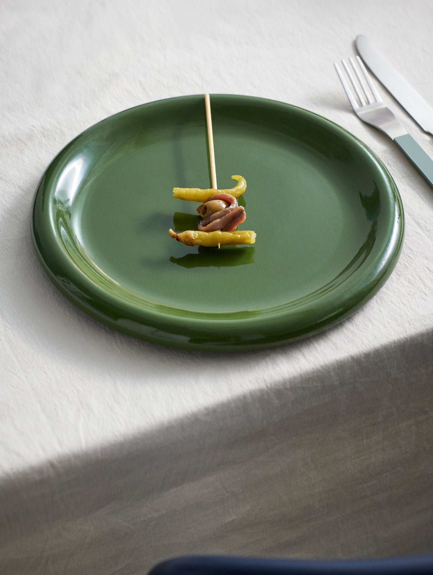 Barro Plate - Set of 2 by HAY - D 18 / Green