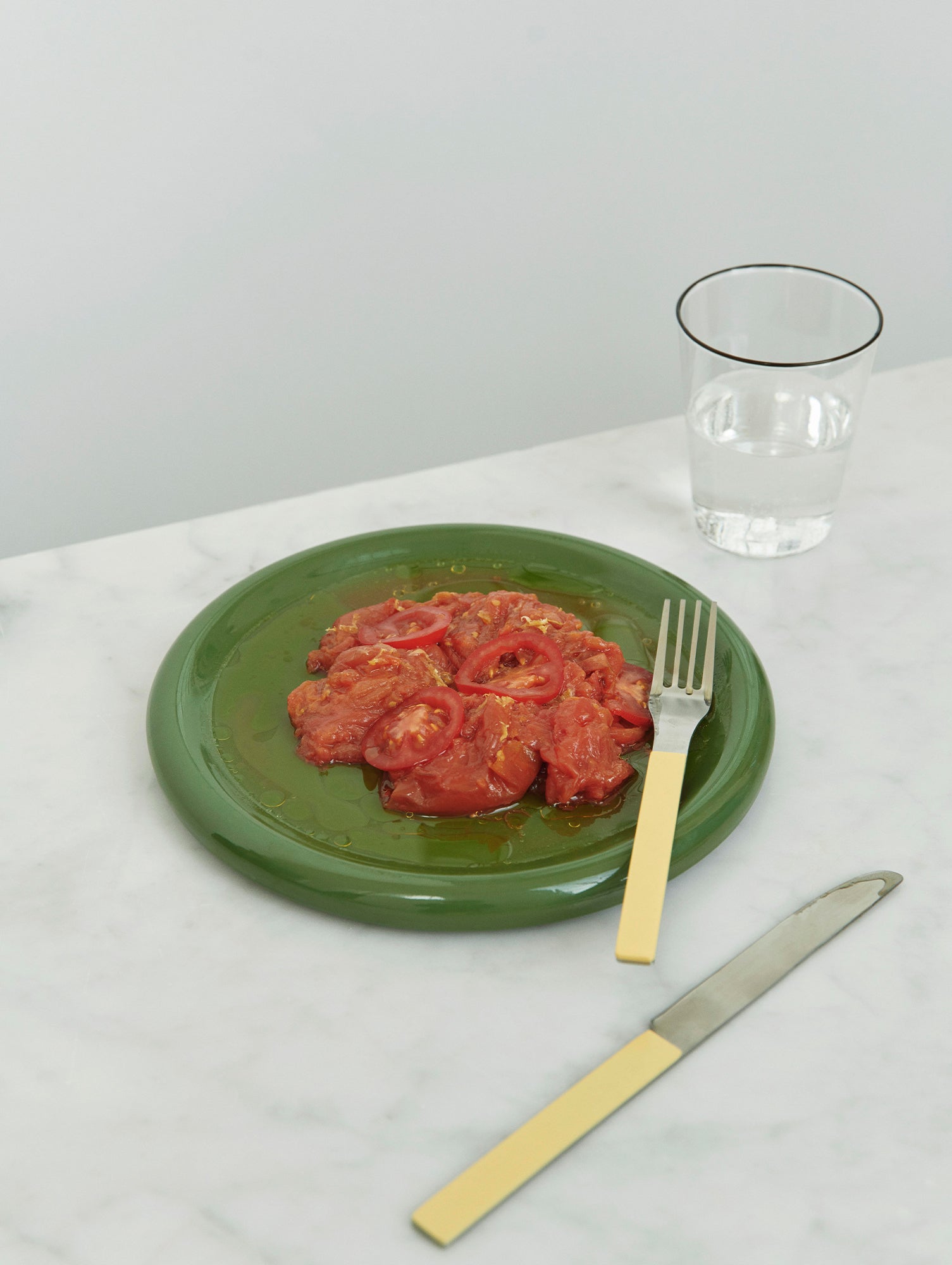 Barro Plate - Set of 2 by HAY  - D 18 / Green