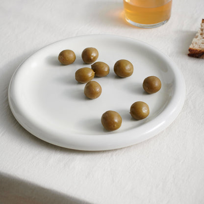 Barro Plate - Set of 2 by HAY - D 18 / Off White