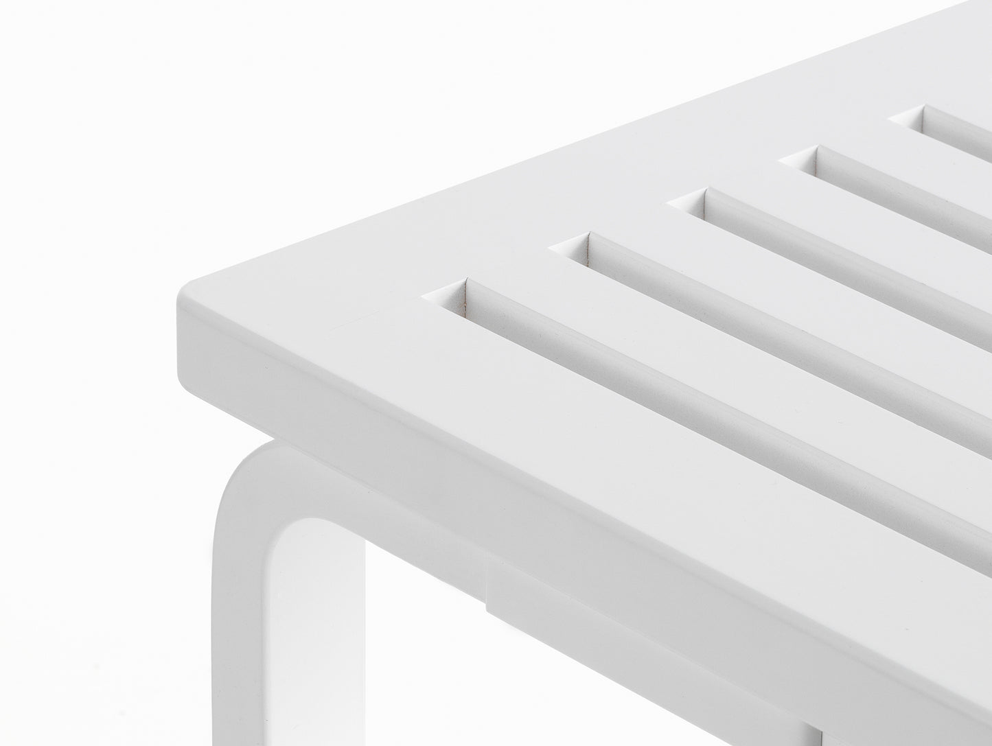 Bench 153 by Artek - White Lacquered Birch