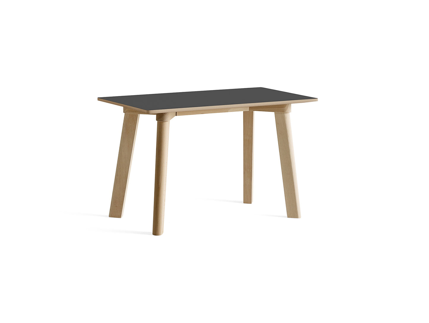 Copenhague Deux Bench CPH215 by HAY - L75 cm / Untreated Beech Base / Stone Grey Laminate