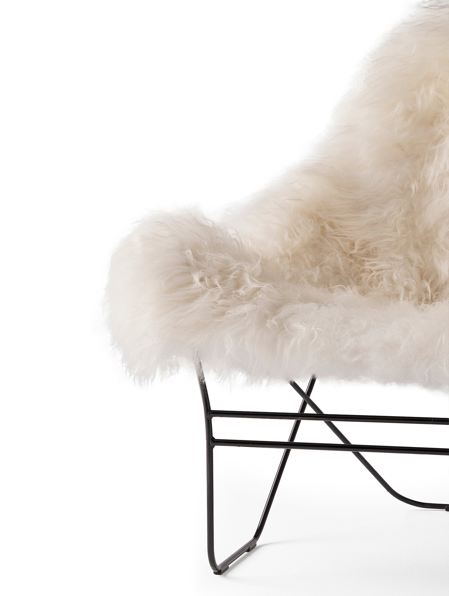 Valhalla Lounge Chair by Cuero - Wild White