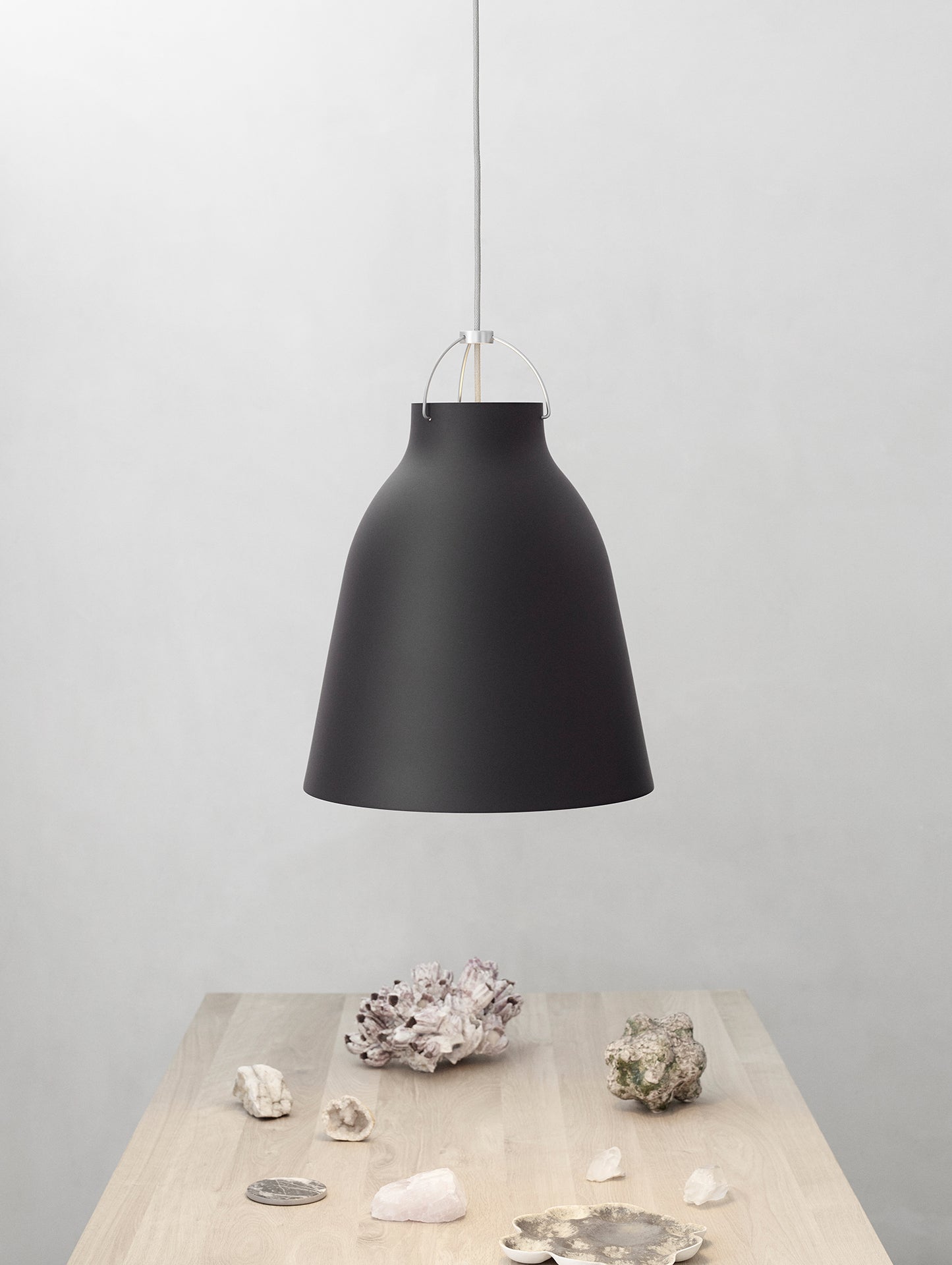 Caravaggio Pendant Light by Fritz Hansen - P3 / Matt Black Aluminium