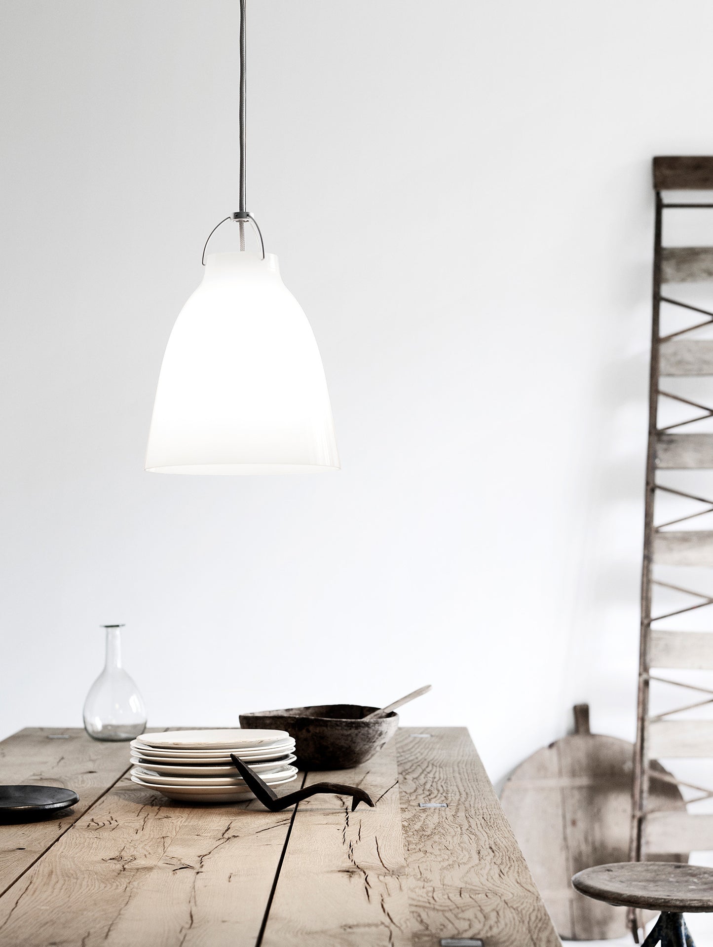 Caravaggio Pendant Light by Fritz Hansen - P2 / Opal Glass