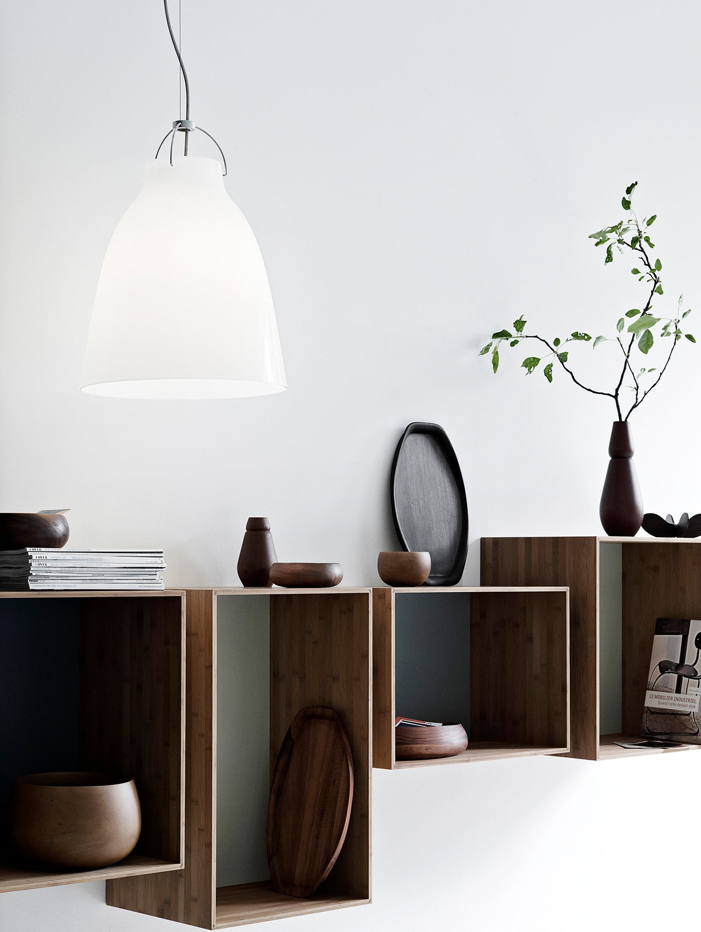 Caravaggio Pendant Light by Fritz Hansen - P2 / Opal Glass