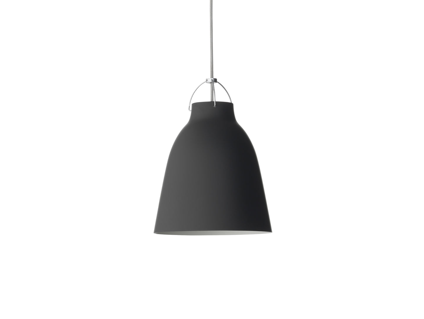 Caravaggio Pendant Light by Fritz Hansen - P2 / Matt Black Aluminium