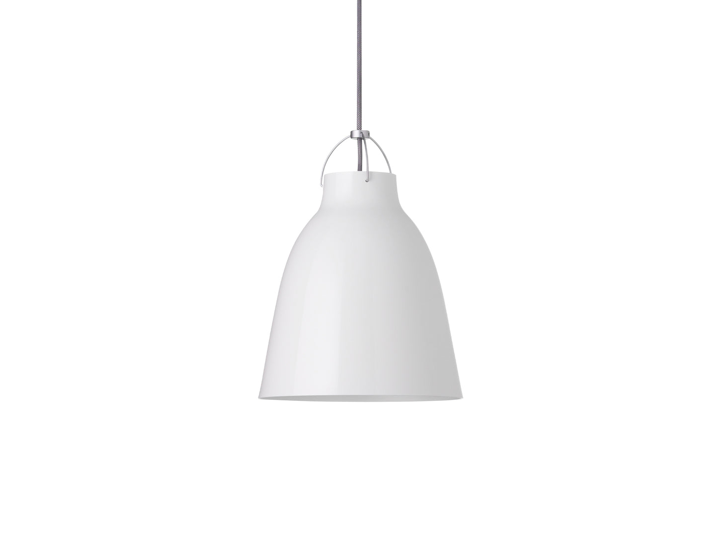 Caravaggio Pendant Light by Fritz Hansen - P2 / Matt White Aluminium