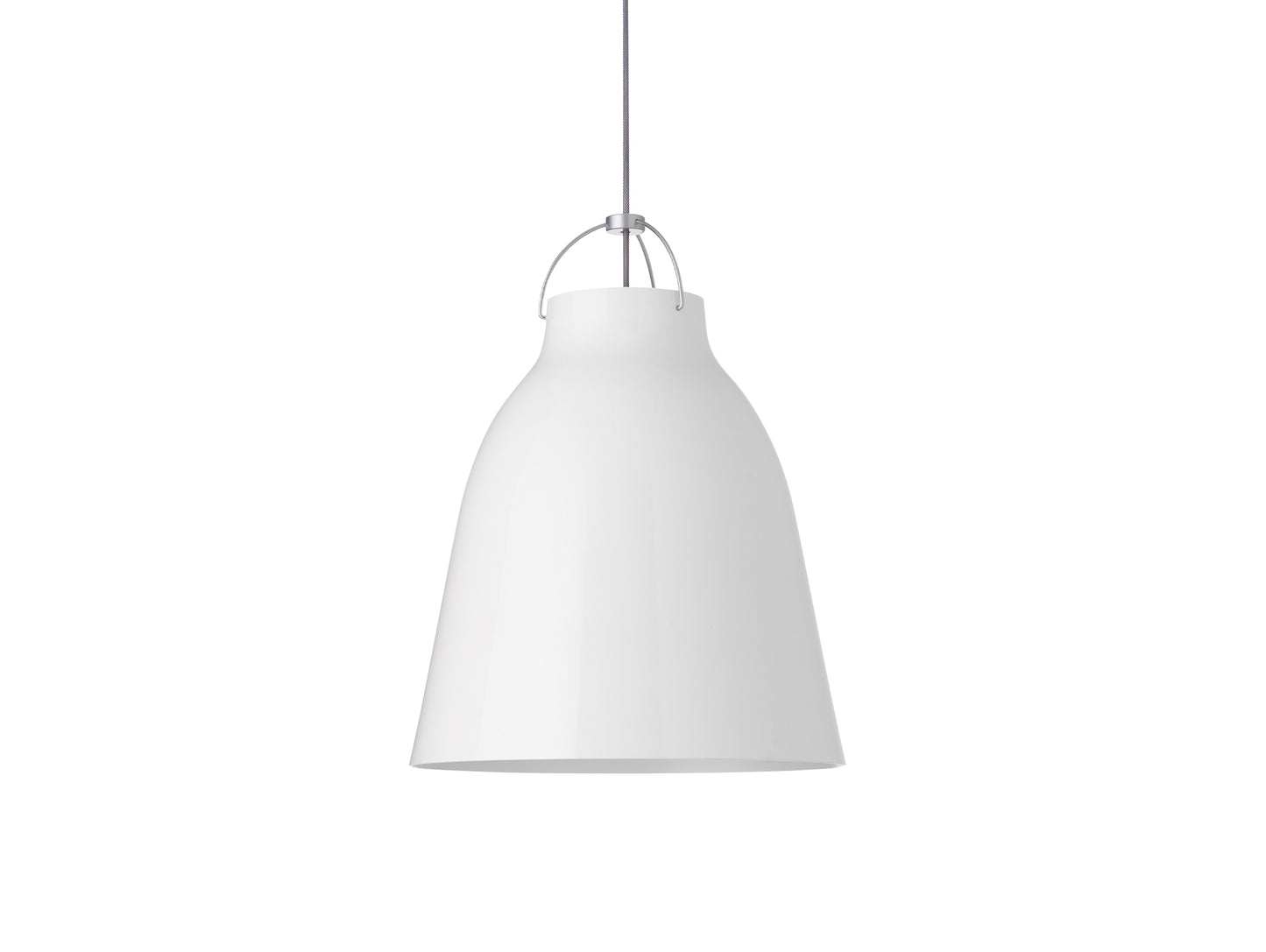 Caravaggio Pendant Light by Fritz Hansen - P3 / High-Gloss White Aluminium