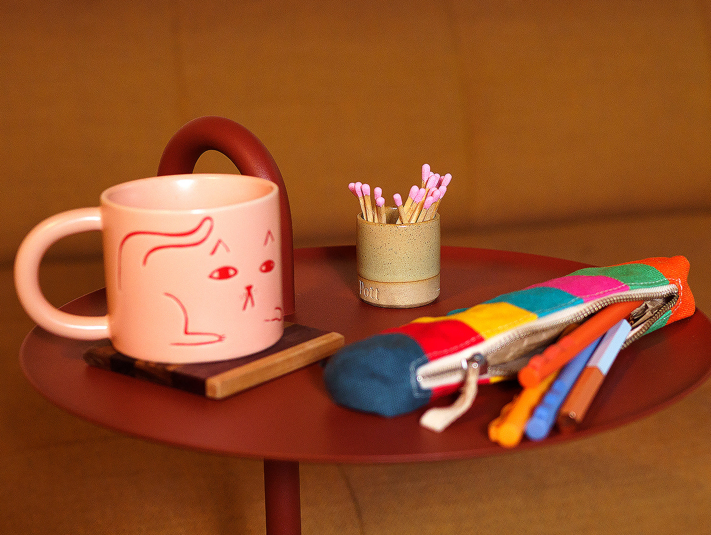 Cat Mug by Donna Wilson
