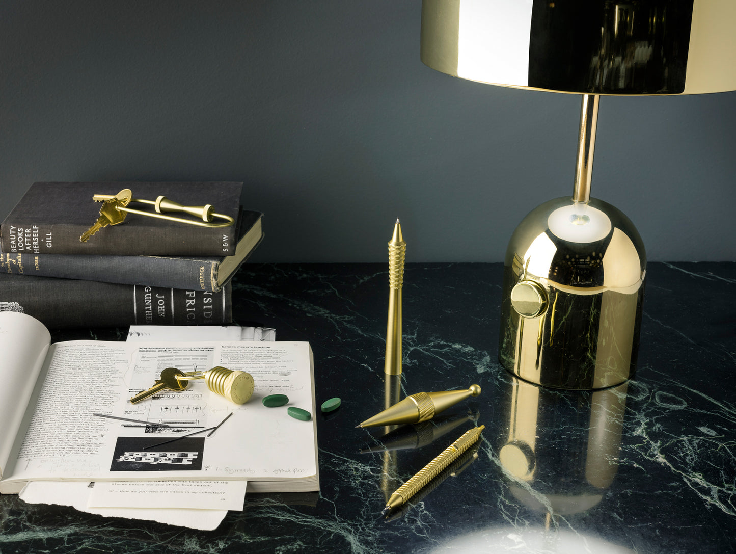 Bell Table Lamp by Tom Dixon - Gold