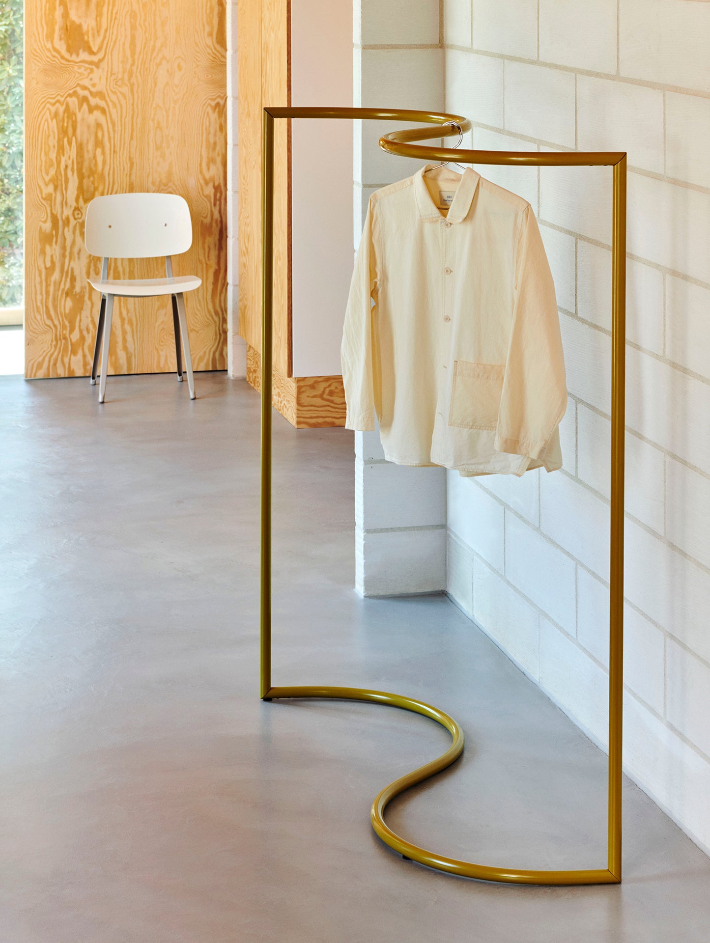 Colour Rack by HAY - S shape / Dijon Powder