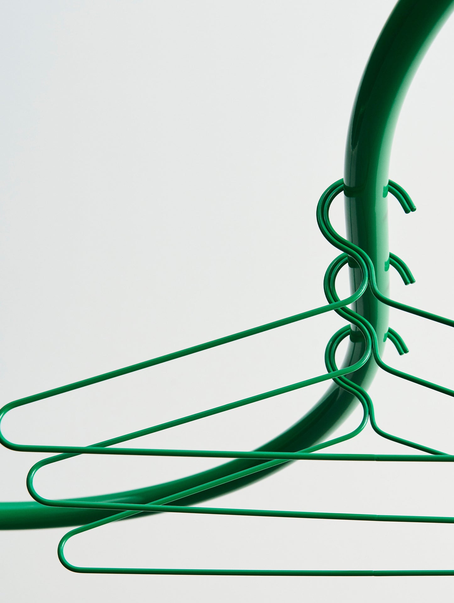 Colour Rack by HAY - S Shape / Jungle Green