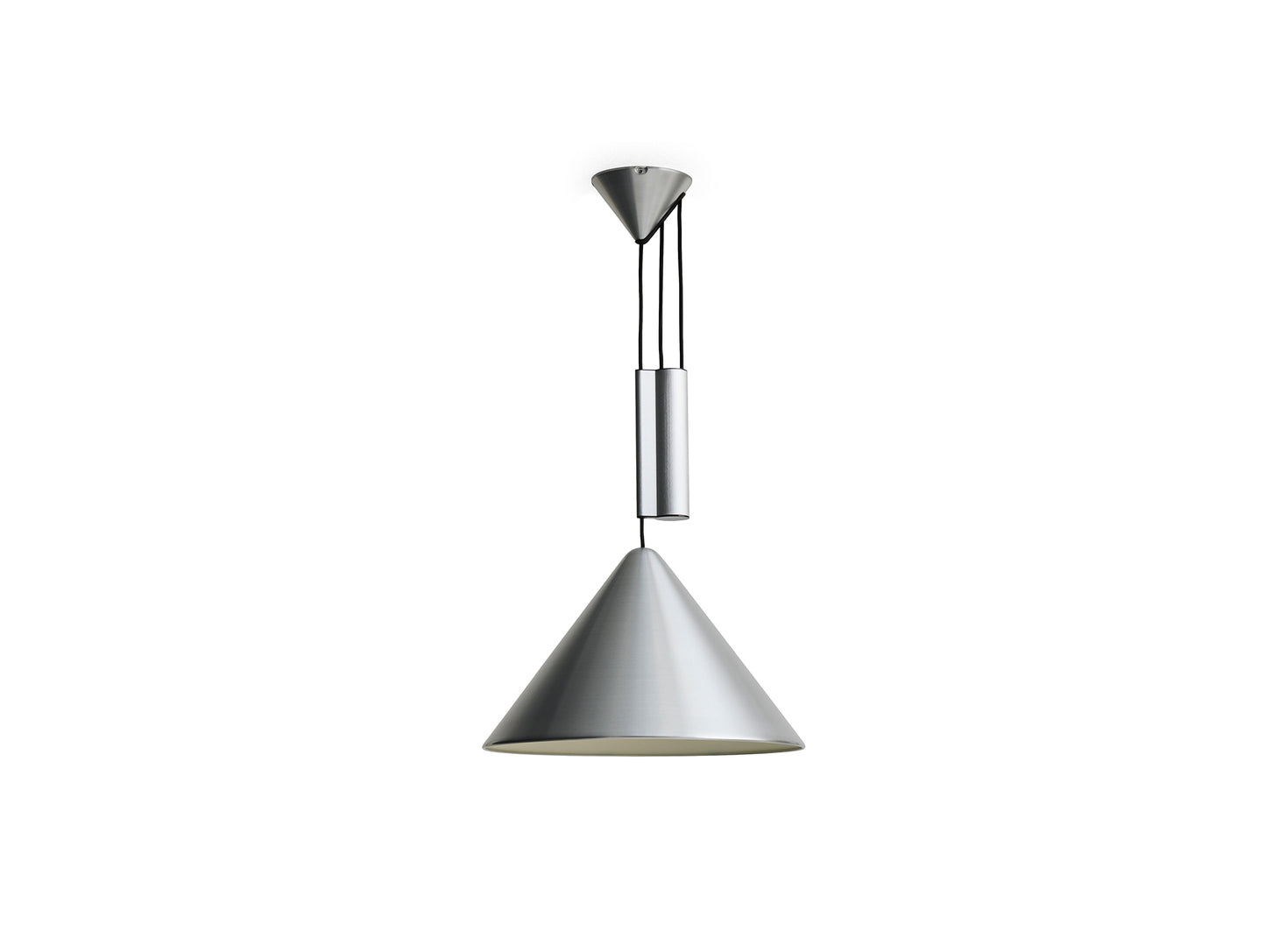 Compass Adjustable Pendant Lamp by HAY - Brushed Aluminium